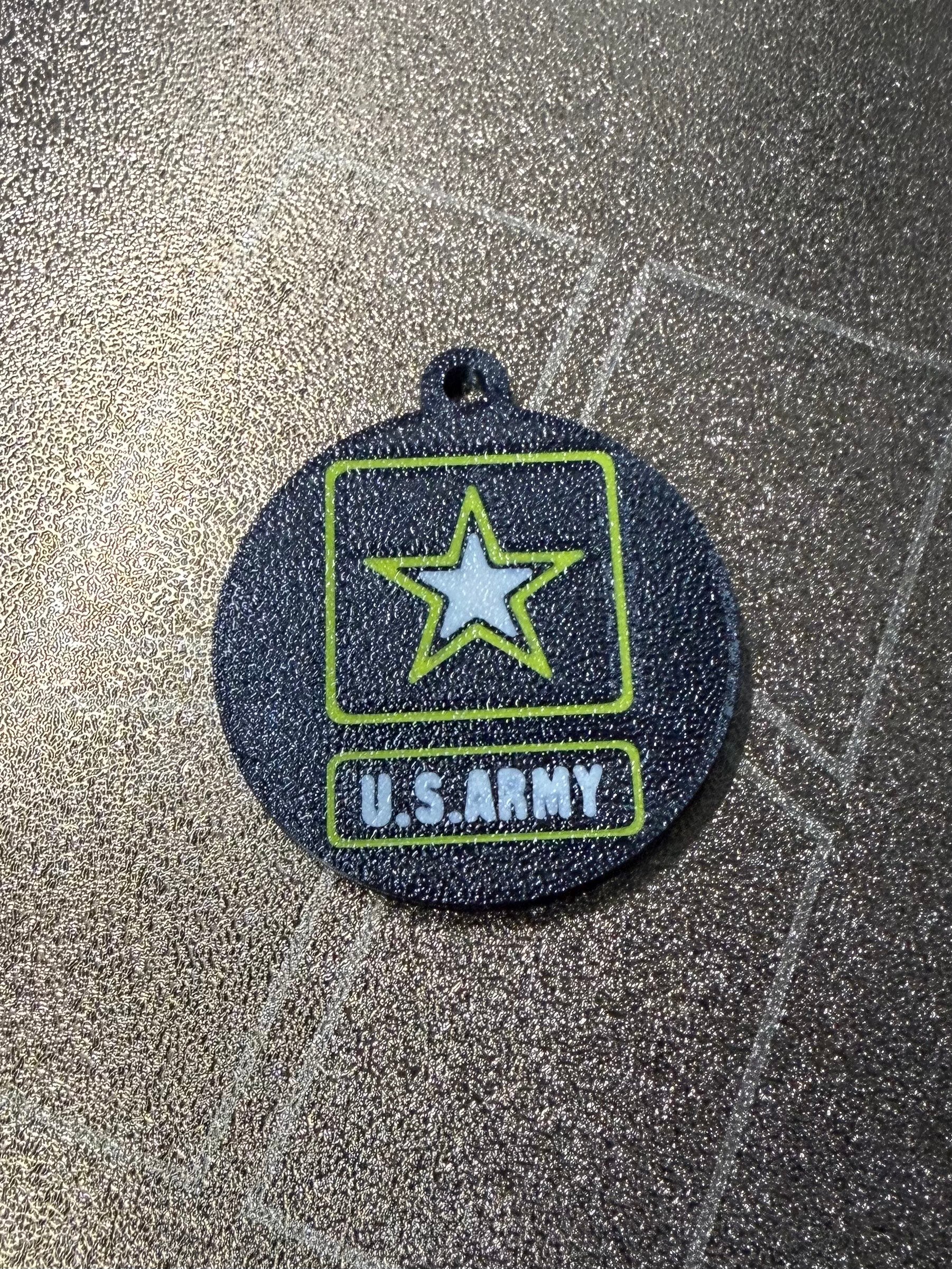 US Army Key Tag