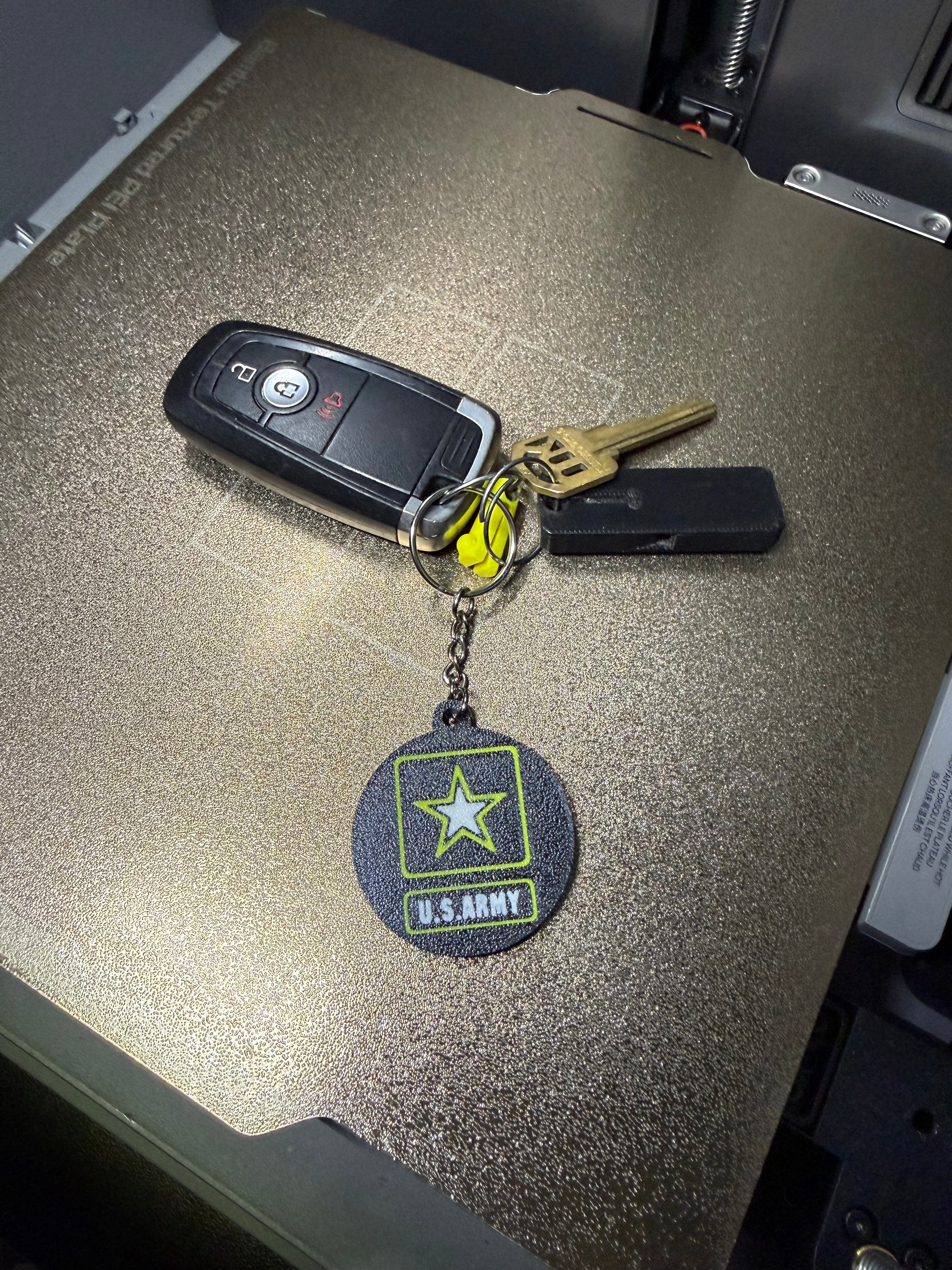 US Army Key Tag