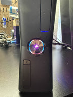 Xbox 360 Slim RGH3 Modded Console (Trinity) | Pink & Blue LEDs